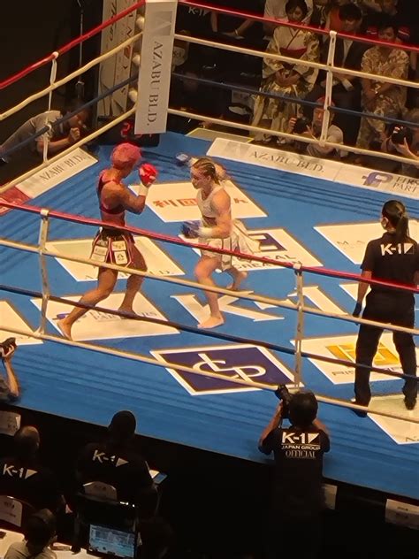 サーバル On Twitter 第20試合 K 1 World Gp女子フライ級（52kg）タイトルマッチ 3分3r（延長1r） Kana