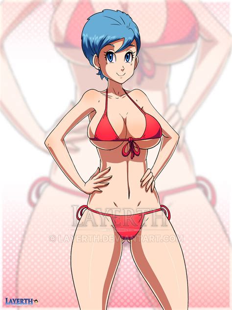 Bulma Bikini By Layerth Bulma Dragon Ball Dragon My XXX Hot Girl