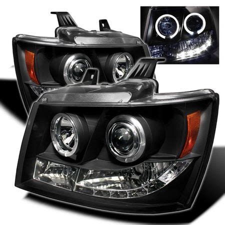 Chevrolet Tahoe Suburban Avalanche Ccfl Led Chrome Projector