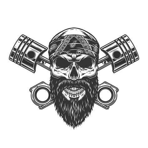 Mechanic Skull Skull Svg Skeleton Svg Skull Clipart Skull Png Skull Svg