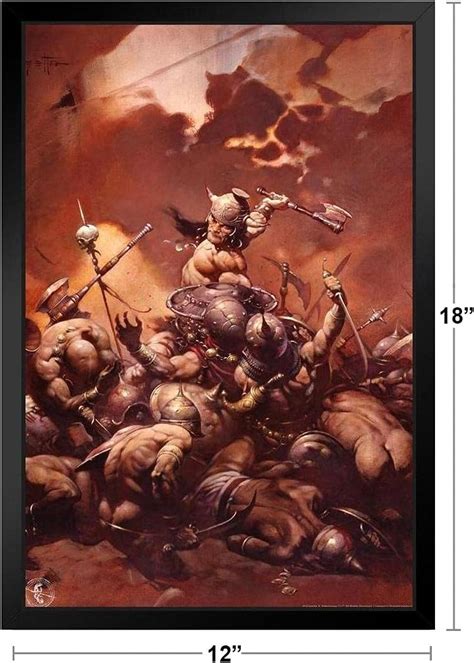 Buy The Destroyer By Frank Frazetta Wall Art Gothic Fantasy Decor Frank