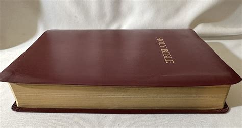 Holy Bible GIANT Print KJV RED LETTER Nelson 883CBG Reference Edition Burgandy | #4662803609