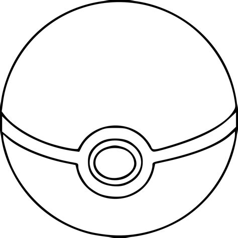 Pokeball Coloring Pages