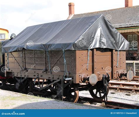 Railway Wagon Stock Image Image Of Wagon Yard Goods 31189723