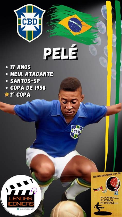 ⭐pelé Campeão Da Copa Do Mundo De 1958