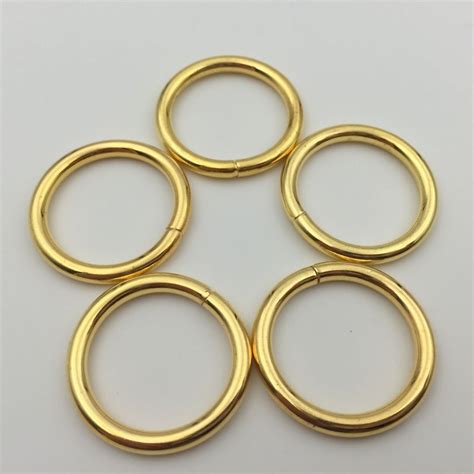 Free Shipping Pcs Lot Gold Plated Iron Ring Mm Inner Size In