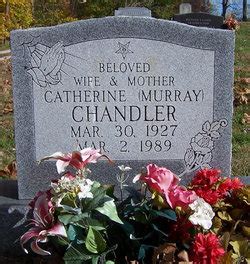 Catherine Alice Kate Murray Chandler 1927 1989 Mémorial Find a Grave