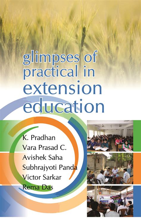 Glimpses Of Practical In Extension Education K Pradhan Vara Prasad