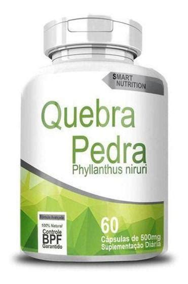 Quebra Pedra 500mg 60 Capsulas 4Elementos Fitoterápicos e Vitaminas