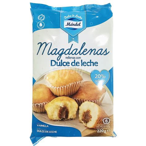 Mardel Magdalenas Rellenas Con Dulce De Leche M Rdel G