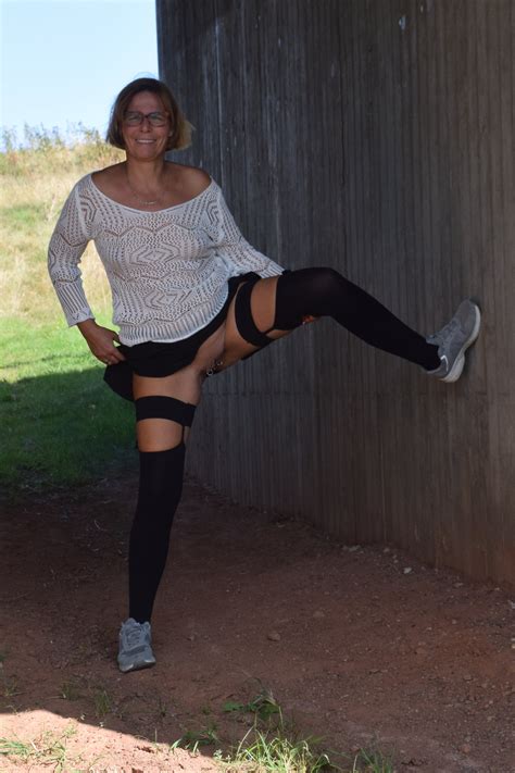 German Milf Outdoor At Homemoviestube