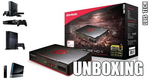 Avermedia Game Capture HD II Unboxing YouTube