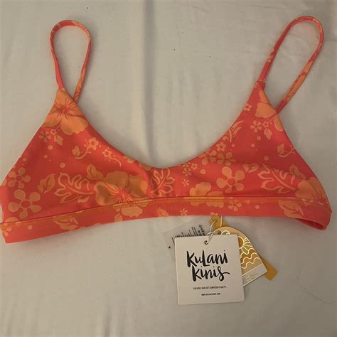 Cute Kulani Kinis X Hannah Meloche Bikini Top In Depop