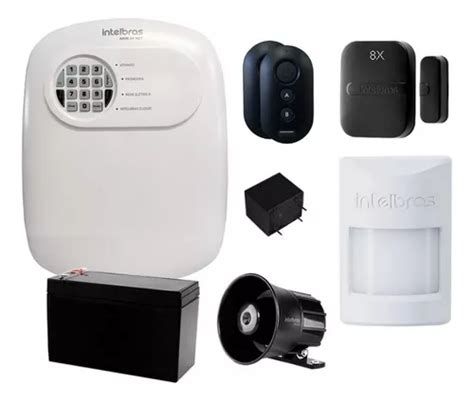 Kit Alarme Intelbras Anm Net Sensor Porta Infra Pet Sf