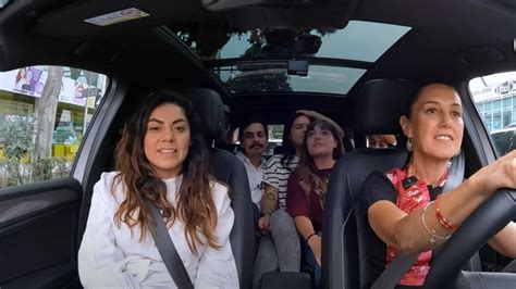 Sheinboom Claudia Sheinbaum Toma El Volante Para Reflexionar Sobre Su