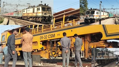 TRAIN CROSSING 31620 New Modified Goods High Speed Sealdah Station