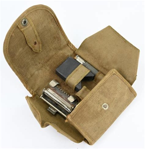 Worldwarcollectibles Us Ww Razor Set In Pouch