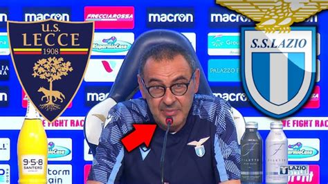 Mamma Mia Guarda Cosa Ha Detto Il Mr Sarri Prima Della Partita Contro