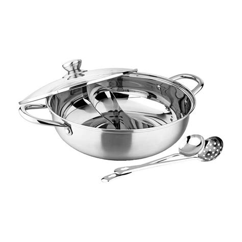 Shabu Shabu Stainless Steel Hot Pot 30 Cm Katachiware