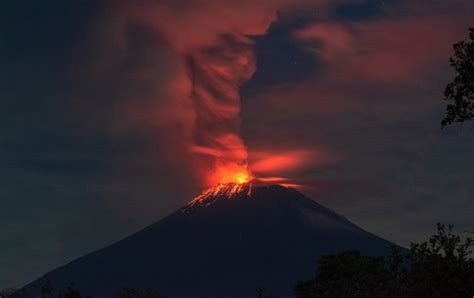 Volc N Popocat Petl Cu Ntas Explosiones Se Registraron En Las Ltimas