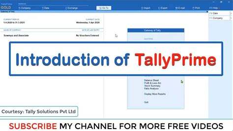 Tallyprime I New Features New Look Of Tallyprime Youtube