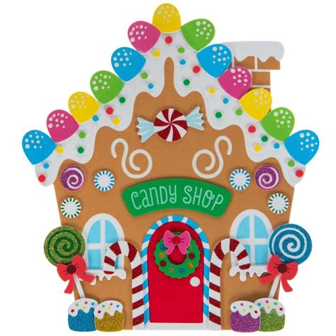 Gingerbread House Foam Craft Kit Hobby Lobby 6522510 Gingerbread