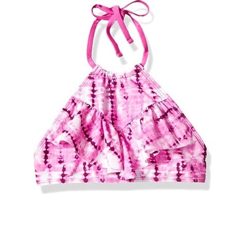 Kanu Swim Morgan Ruffle Halter Bikini Piece Swimsuit Poshmark