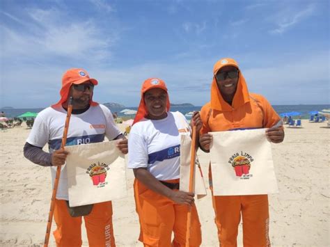 Comlurb Lan A O Praia Limpa Desafio Campanha De Conscientiza O Para O