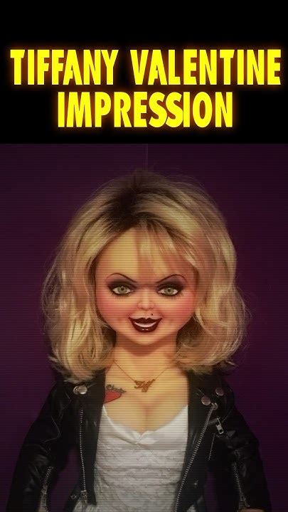 Tiffany Valentine Impression Tiffany Chucky Jennifertilly Youtube