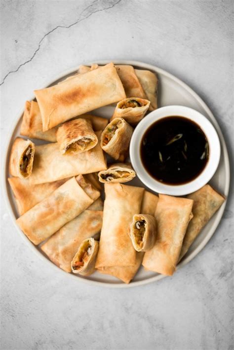 Vegetarian Spring Rolls - Ahead of Thyme