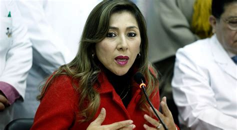 Lady Camones Congreso Admite La Moción De Censura Contra La Presidenta Del Parlamento El Popular