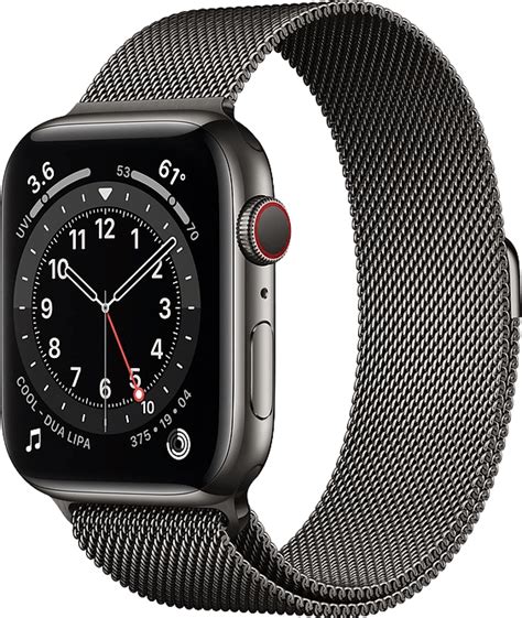 Apple Watch Series 6 Gps Cellular 40 Mm Edelstahlgehäuse Milanaise