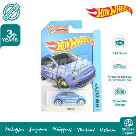 Regular Hot Wheels Fiat Polizia Shopee Malaysia