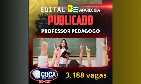 Concurso Aparecida De Goi Nia Cargo Pedagogo Cuca Meta Ltda