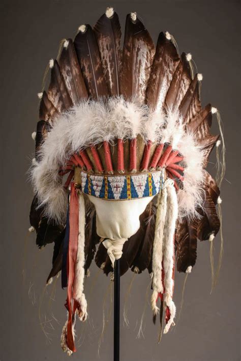 Conservation of a Native American Indian Feather War Bonnet - Conserve ...