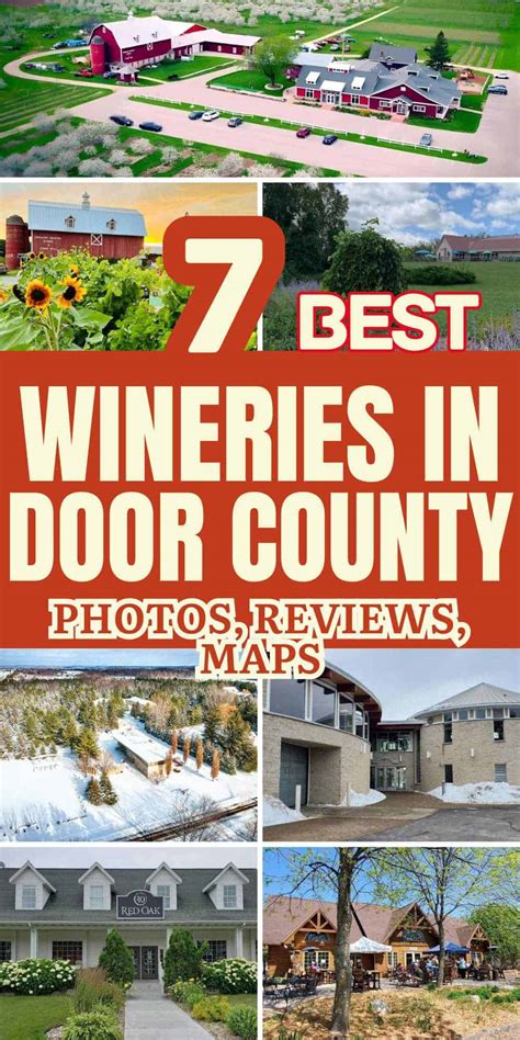 7 Best Wineries in Door County, WI (with Pohotos & Free Map)