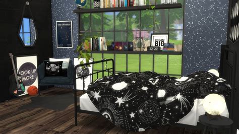 Sims 4 Cc Space Bedroom