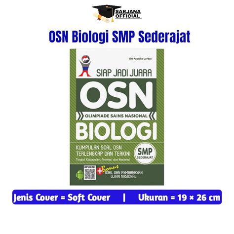 Jual Buku Siap Jadi Juara Osn Olimpiade Sains Nasional Biologi Smp Sederajat Shopee Indonesia