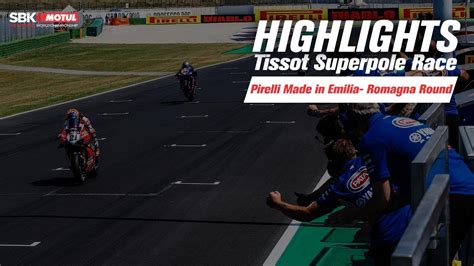 HIGHLIGHTS Tissot Superpole Race At Misano YouTube