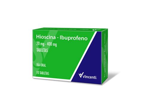 Hioscina Ibuprofeno Laboratorios Vincenti Antiespasmódico