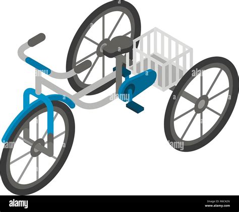 Old Tricycle Icon Isometric Style Stock Vector Image And Art Alamy