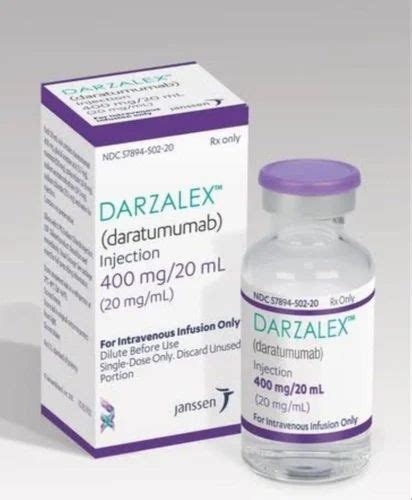 Daratumumab 400Mg Darzalex Injection At Rs 49800 Vial Darzalex