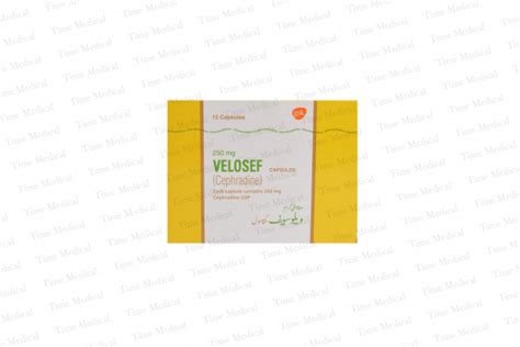 Velosef Capsules 250mg Time Medical