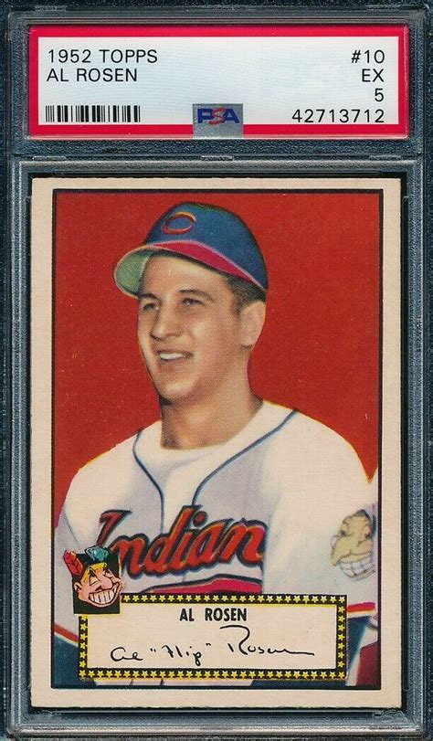 Topps Psa Al Rosen James Shrewsbury Flickr