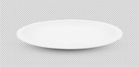 Premium Psd Empty Plate Isolated On Alpha Layer Background