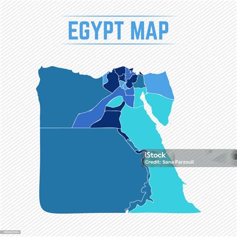 Egypt Detailed Map With Cities向量圖形及更多世界地圖圖片 世界地圖 亞洲西部 側影 Istock