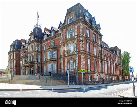 Hanley Town Hall Stoke on Trent Staffordshire England UK Stock Photo ...