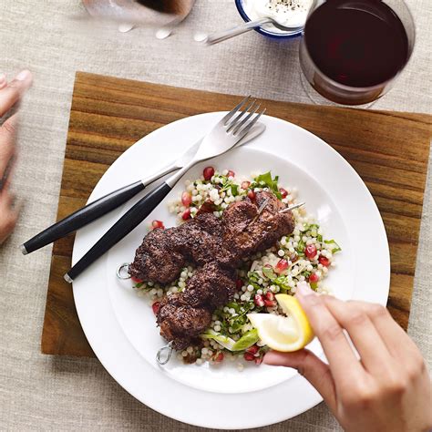 Sumac Spiced Lamb Kebabs With Couscous Dinner Recipes Woman And Home