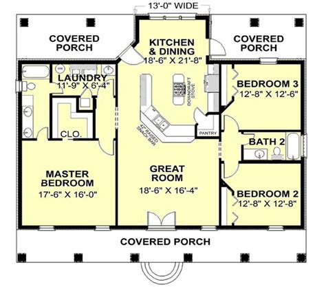 3 Bedroom 2 Bathroom Floor Plans – Flooring Ideas