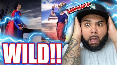 Goku Vs Superman Epic Rap Battles Of History Reaction YouTube